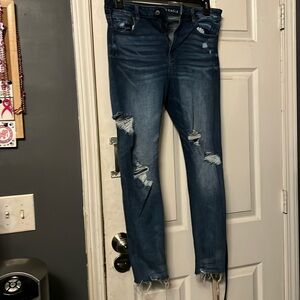American Eagle Super HI-Rise Jegging Size 14